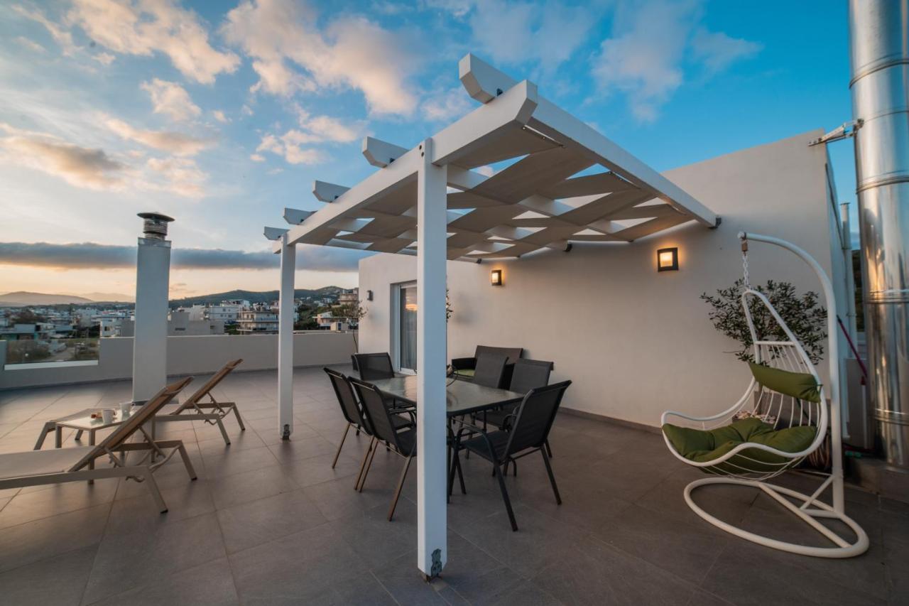 Home Sweet Home - Big Balcony With Great View Kíssamos Eksteriør bilde
