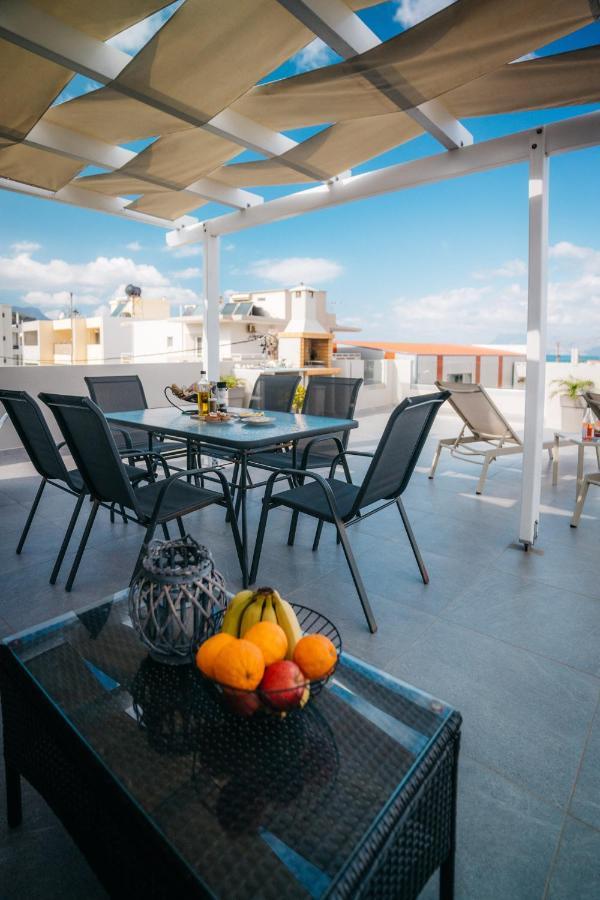 Home Sweet Home - Big Balcony With Great View Kíssamos Eksteriør bilde